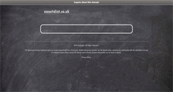 Desktop Screenshot of escortslist.co.uk